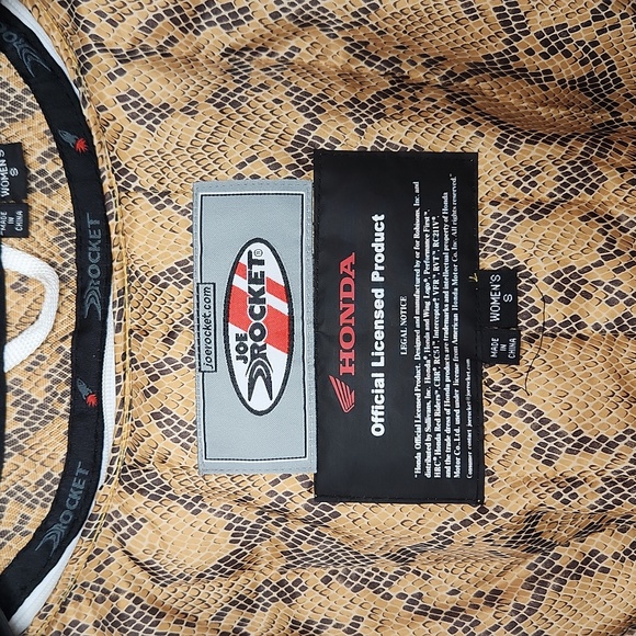 Joe Rocket Honda Goldwing white summer motorcycle motocross jacket size small - Picture 12 of 14